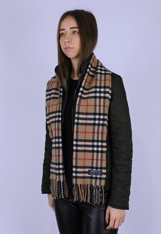 BURBERRY VINTAGE SCARF NOVA CLASSIC