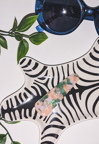 HAIR CLIPS HAIR SLIDES TORTOISE PASTEL COLOURS UNISEX