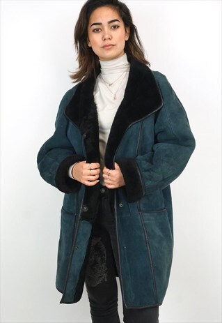 VINTAGE 90'S SHERLING COAT