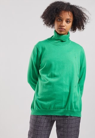 VINTAGE RALPH LAUREN ROLL NECK JUMPER