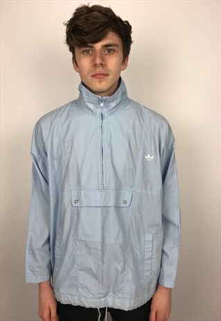 90S VINTAGE ADIDAS TREFOIL PULLOVER JACKET