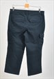 VINTAGE 00S CARGO TROUSERS IN NAVY