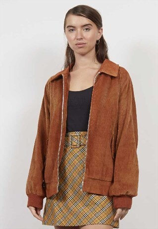 VINTAGE 70'S COPPER CORDUROY JACKET