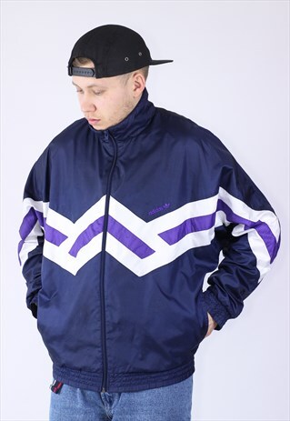 VINTAGE MENS ADIDAS ORIGINALS TRACK SUIT JACKET