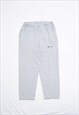 VINTAGE 90S GREY RELAXED STRAIGHT LIGHTWEIGHT JOGGERS WOMEN 