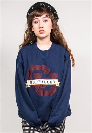 VINTAGE 90'S COLORADO UNIVERSITY BUFFALOES SWEATSHIRT
