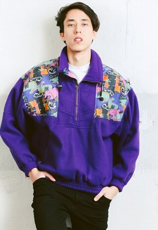 VINTAGE 80S FLEECE SWEATSHIRT