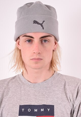 PUMA MENS VINTAGE HAT ONE SIZE GREY 90S