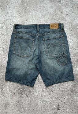 Dolce & Gabbana D&G Vintage Denim Jeans Shorts