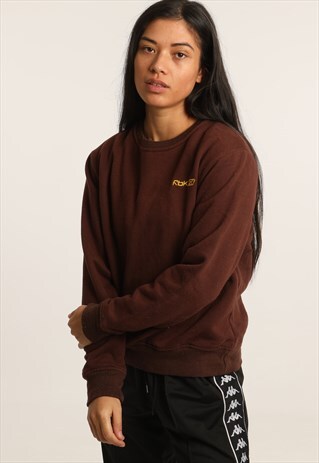 VINTAGE REEBOK EMBROIDERED LOGO SWEATSHIRT