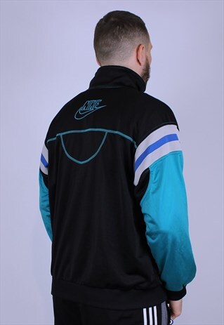 NIKE VINTAGE TRACKSUIT TOP MEN RARE MULTI COLLOR