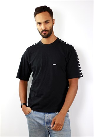 ARENA T-SHIRT BLACK VINTAGE T-SHIRT ARENA 90S