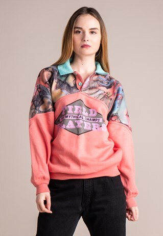 80S VINTAGE PASTEL JUMPER
