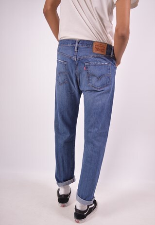 VINTAGE LEVI'S 501 JEANS SLIM BLUE