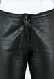 JOIE DE VIVRE GENUINE LEATHER PANTS SIZE 12 BIKER TROUSERS