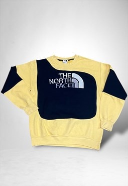 Reworked The North Face Embroidered Sweatshirt