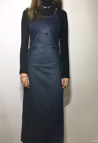 VINTAGE 90' BEAUTIFUL DENIM DRESS