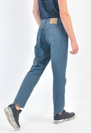 VINTAGE 90S JEANS IN DARK GREEN