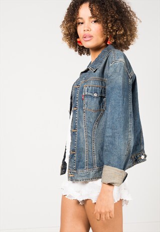 VINTAGE 80'S LEVI'S DENIM JACKET / S1432