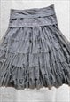 VINTAGE TULLE FAIRY MIDI SKIRT