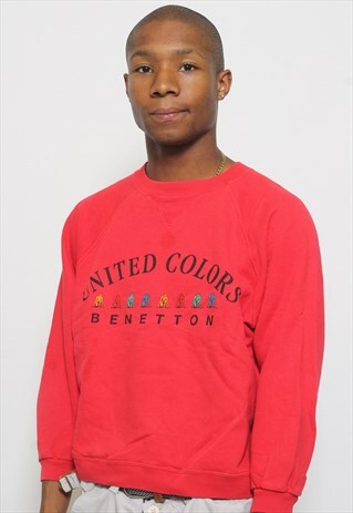 VINTAGE UNITED COLORS OF BENNETON SWEATSHIRT