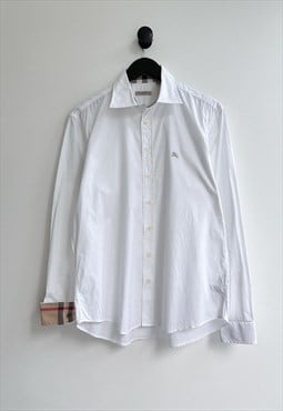 Burberry White Dress Shirt