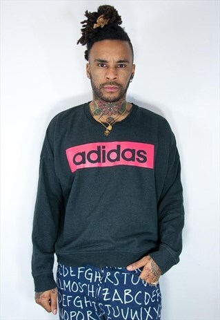 ADIDAS VINTAGE SWEATSHIRT GREY