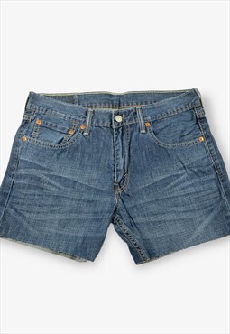Vintage Levi's 527 Low Rise Denim Shorts Blue W32 BV18237