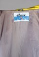 VINTAGE  JACKET SKIRA IN BLUE M
