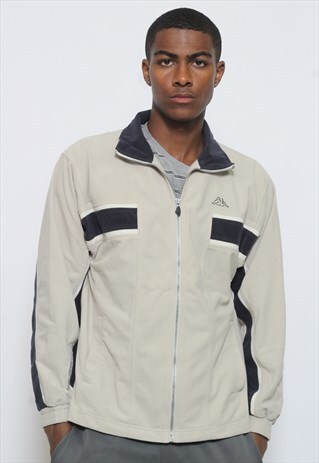 VINTAGE KAPPA VELOUR TRACK JACKET