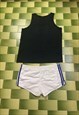 VINTAGE 80S PAERDEGAT POWER GYM TANK TOP & ADIDAS 80S SHORTS