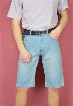 Vintage blue PIERRE CARDIN classic DENIM JEANS shorts
