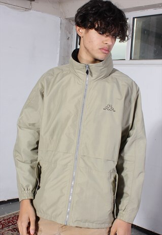 VINTAGE KAPPA TAN LIGHTWEIGHT JACKET