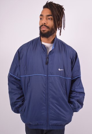 VINTAGE NIKE JACKET BLUE