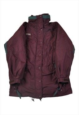 Columbia Jacket Waterproof Purple Ladies Small