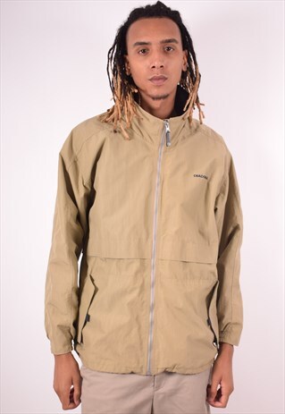 DIADORA MENS VINTAGE JACKET XL KHAKI 90S