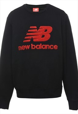 Vintage New Balance Printed Sweatshirt - M