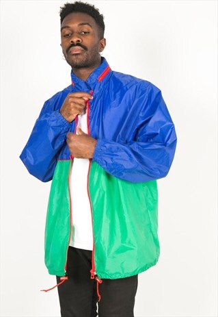 VINTAGE 80'S USA ADIDAS RAINCOAT 0234