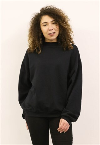 VINTAGE 1990S BLACK SWEATER