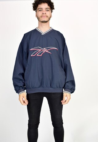 VINTAGE 90'S REEBOK PULLOVER SHELL JACKET