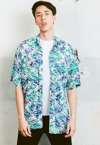 VINTAGE 90S PATTERNED SHIRT