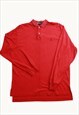 Vintage 90s Polo Ralph Lauren Polo T-Shirt in Red