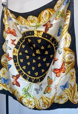 Vintage Royal Garden Joop Silk Scarf