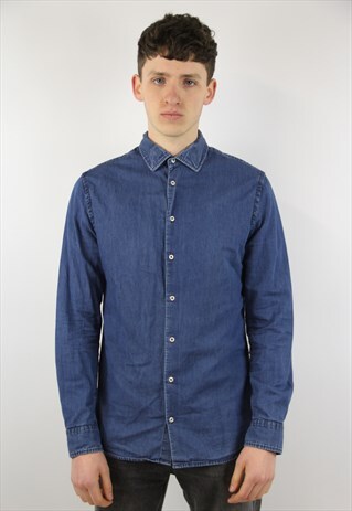 VINTAGE TOMMY HILFIGER DENIM SHIRT