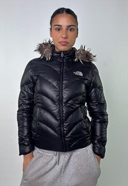 Black y2ks The North Face 700 Series Puffer Jacket Coat