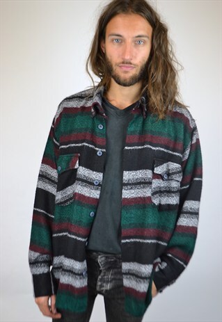 VINTAGE 90'S STRIPED SHIRT