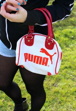 VINTAGE 90S PUMA HANDBAG - RETRO
