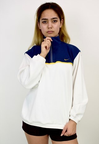 VINTAGE 90'S 1/4 ZIP NIKE JUMPER