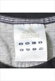 VINTAGE ADIDAS LOGO BLACK TSHIRT MENS