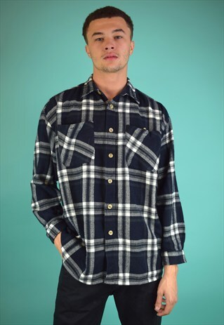 VINTAGE 90'S CHECKED SHIRT